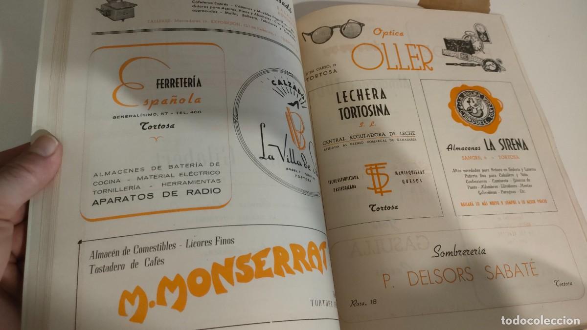 Coleccionismo: PROGRAMA FIESTAS CINTA TORTOSA DE 1947 - Foto 12