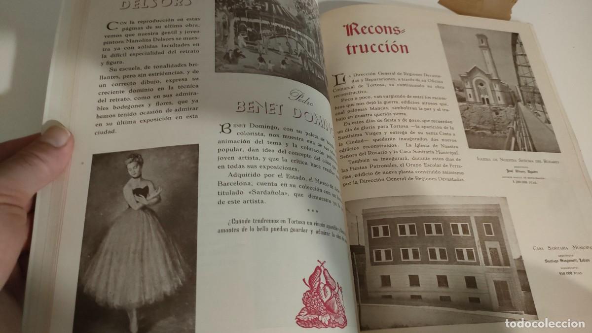 Coleccionismo: PROGRAMA FIESTAS CINTA TORTOSA DE 1947 - Foto 15