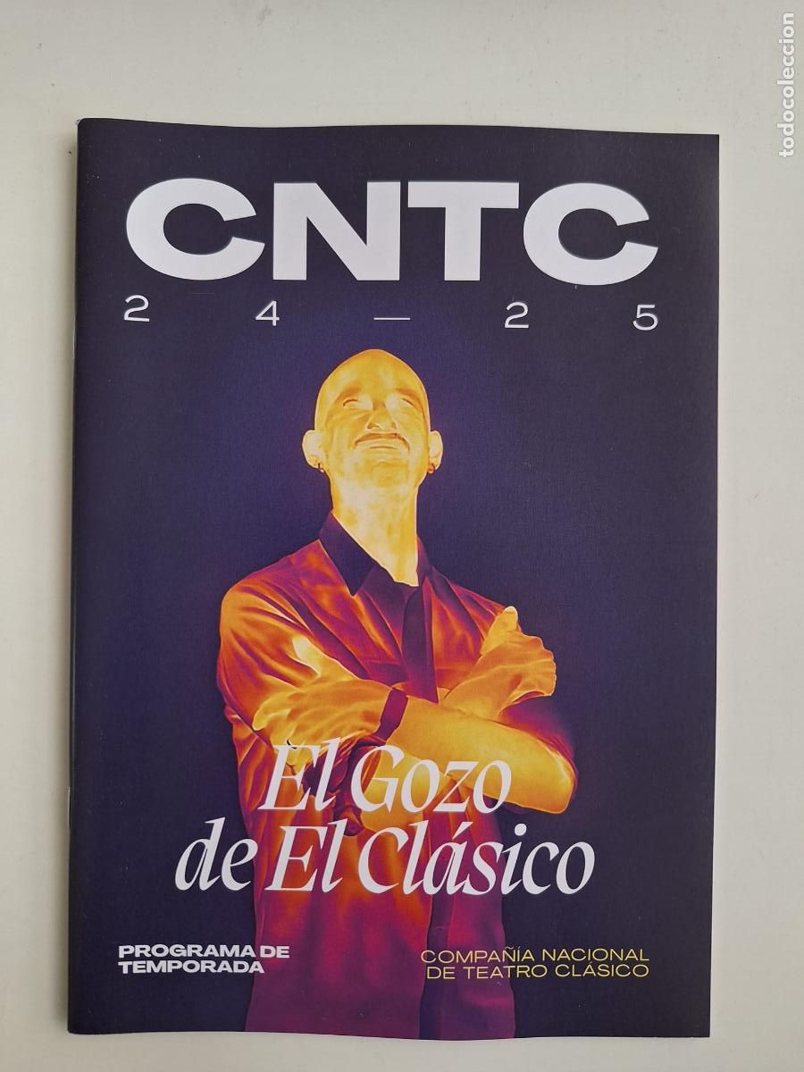 Coleccionismo: Folleto Programaci&oacute;n Compa&ntilde;&iacute;a Nacional de Teatro Cl&aacute;sico CNTC Temporada 2024 / 2025