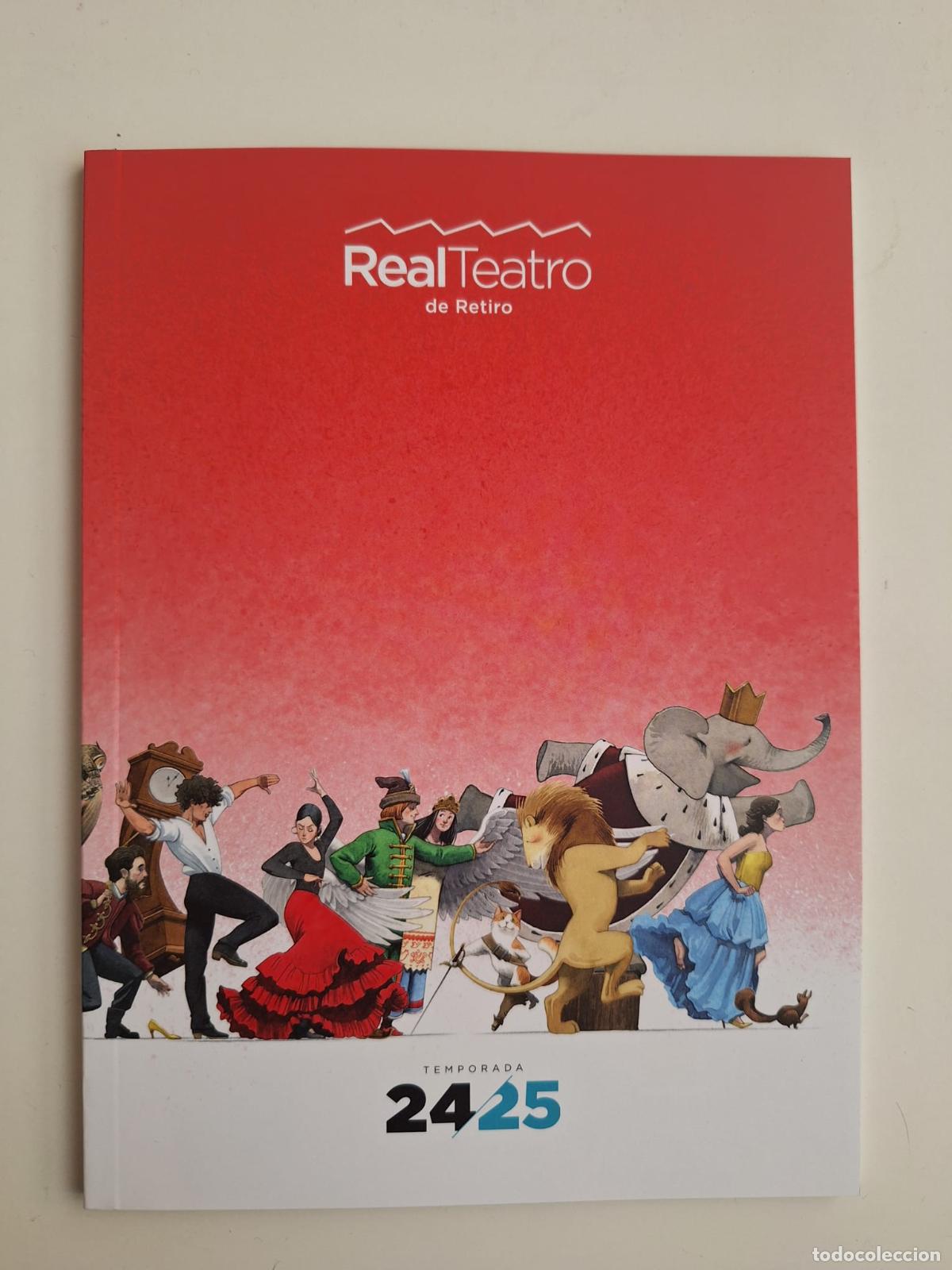 Coleccionismo: Programaci&oacute;n Teatro Real de Madrid Real Teatro de Retiro Temporada 2024 / 2025 &Oacute;pera L&iacute;rica J&oacute;venes