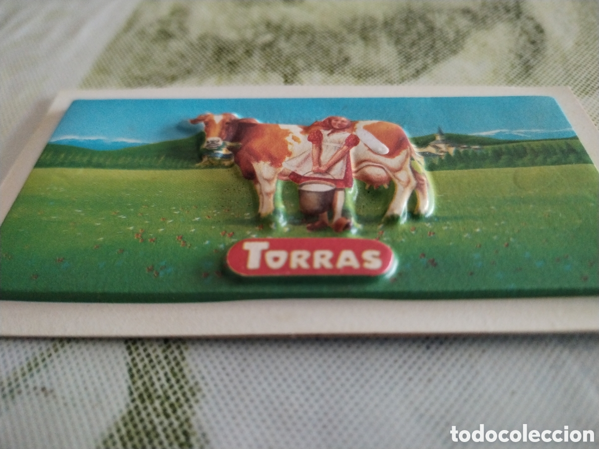 Coleccionismo: Iman nevera imagen en relieve chocolate Torras - Foto 4