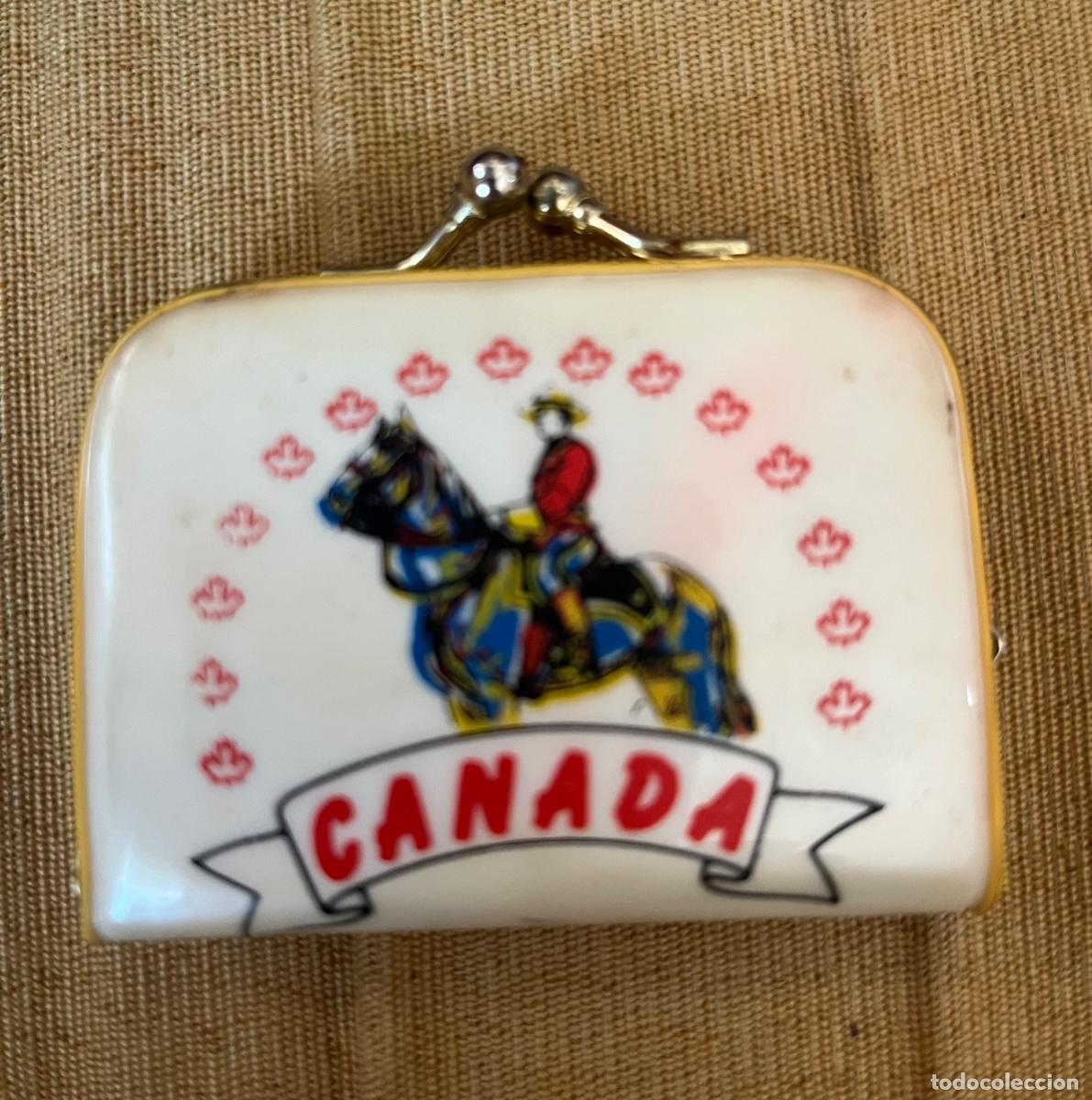 Coleccionismo: Monedero Canad&aacute; antiguo - Foto 1