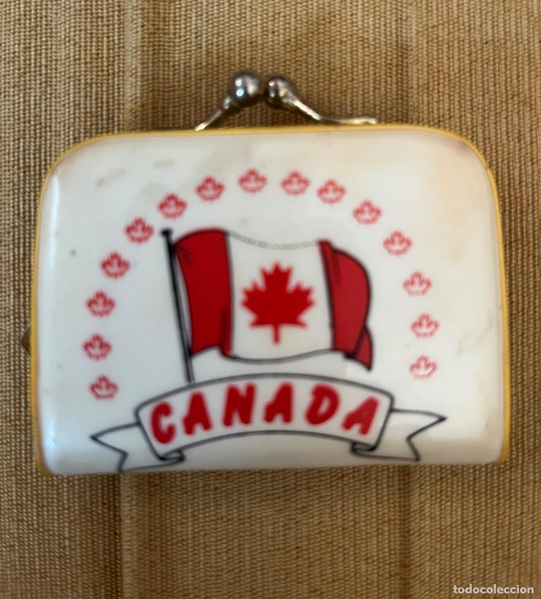 Coleccionismo: Monedero Canad&aacute; antiguo - Foto 2