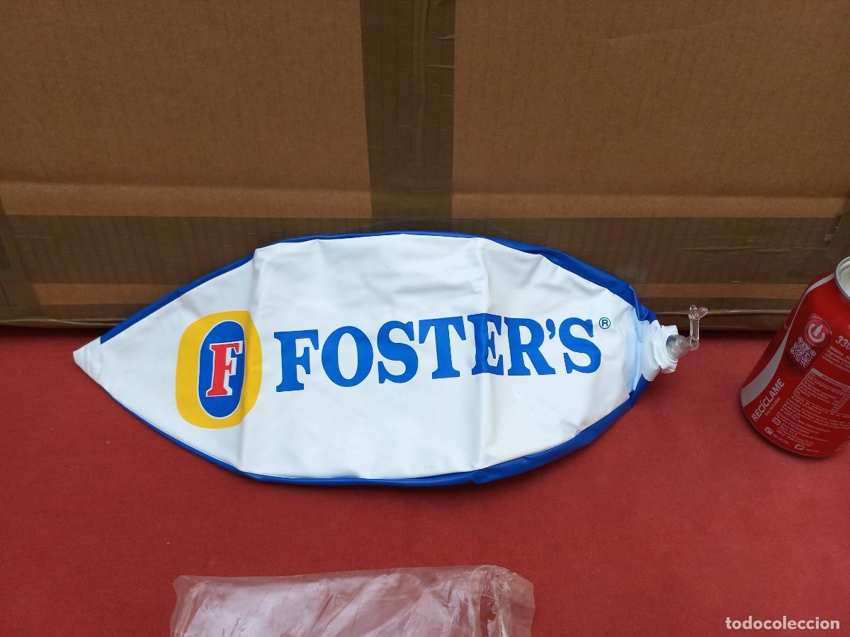 Coleccionismo: balon de rugby de playa publicidad cerveza foster's - nuevo