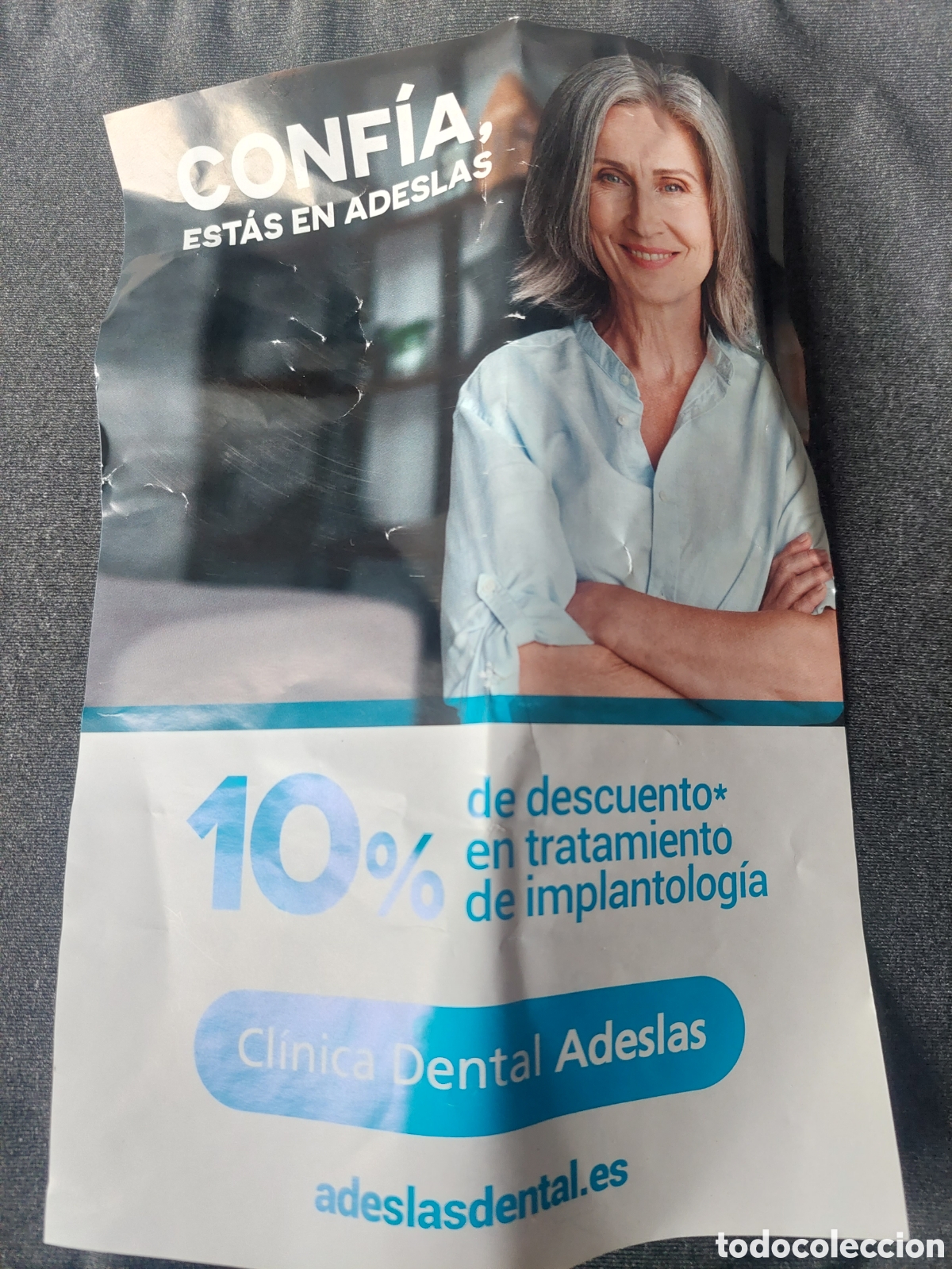 Collezionismo: IMPRESO ADESLAS DENTAL Lugo