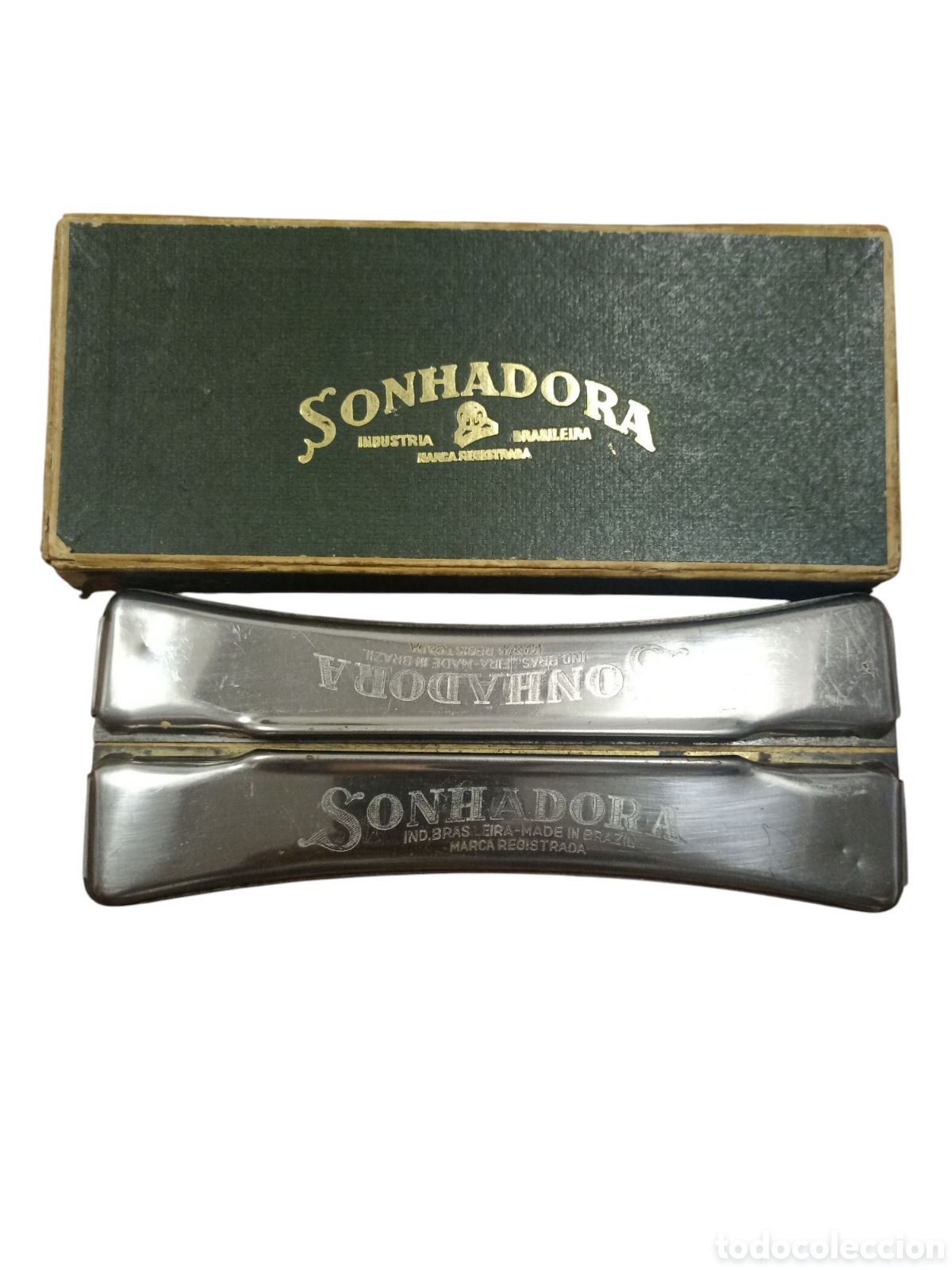 Coleccionismo: Arm&oacute;nica doble Sonhadora 1960 - Foto 2