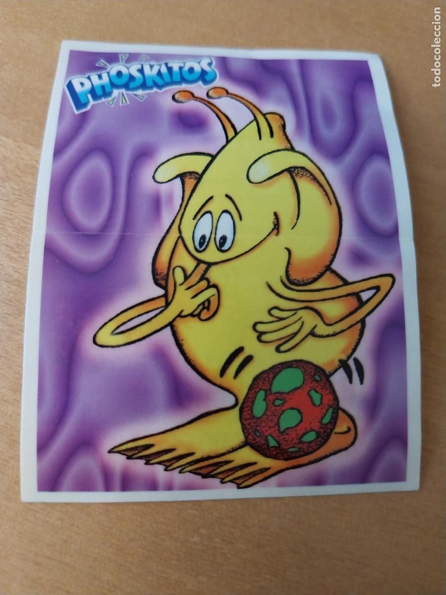 Coleccionismo: PHOSKITOS VALE PREMIO SIN CANJEAR GALACTIC FLASH 1997 CROMO SIN PEGAR NUNCA ORIGINAL