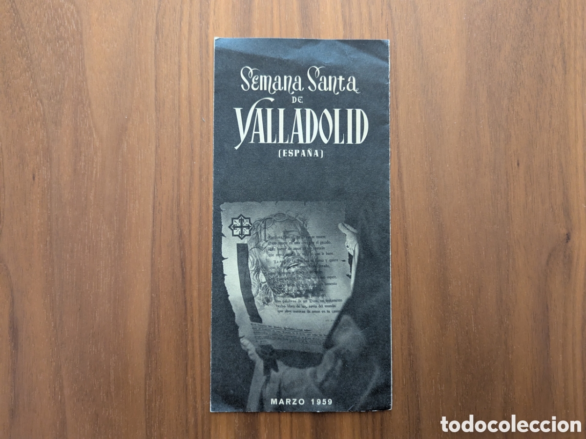 Coleccionismo: Programa Semana Santa Valladolid (1959) - Foto 1