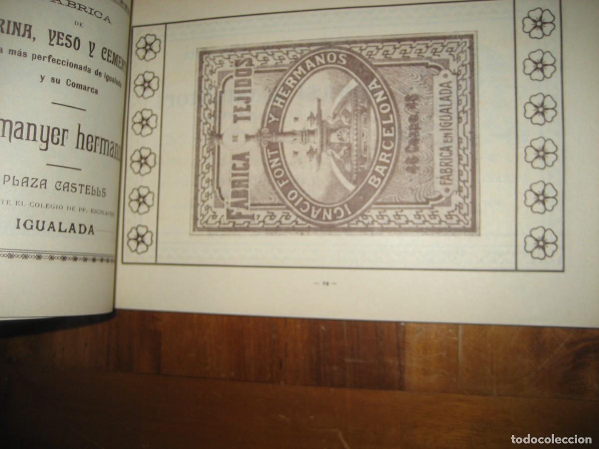 Coleccionismo: Igualada . Centenari de la jornada del Bruch 1908 publicidad programa ilustrado - Foto 10