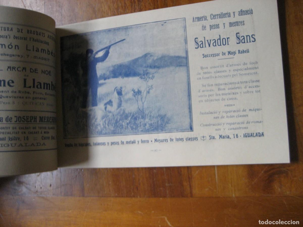 Coleccionismo: Igualada . Centenari de la jornada del Bruch 1908 publicidad programa ilustrado - Foto 11