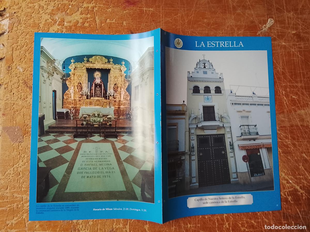 Sammelleidenschaft Papier: FICHA COLECCIONABLE SEMANA SANTA SEVILLA IGLESIA COFRADIA CRISTO VIRGEN DE LA ESTRELLA