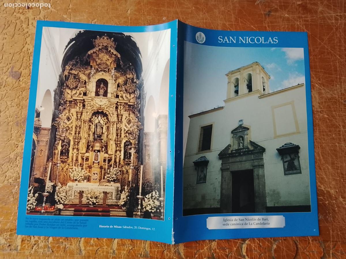 Sammelleidenschaft Papier: FICHA COLECCIONABLE SEMANA SANTA SEVILLA IGLESIA COFRADIA CRISTO VIRGEN CANDELARIA SAN NICOLAS