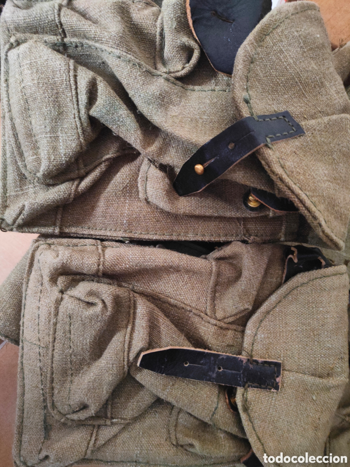Coleccionismo: Pouch sovi&eacute;tico para cargador de AK - Foto 2