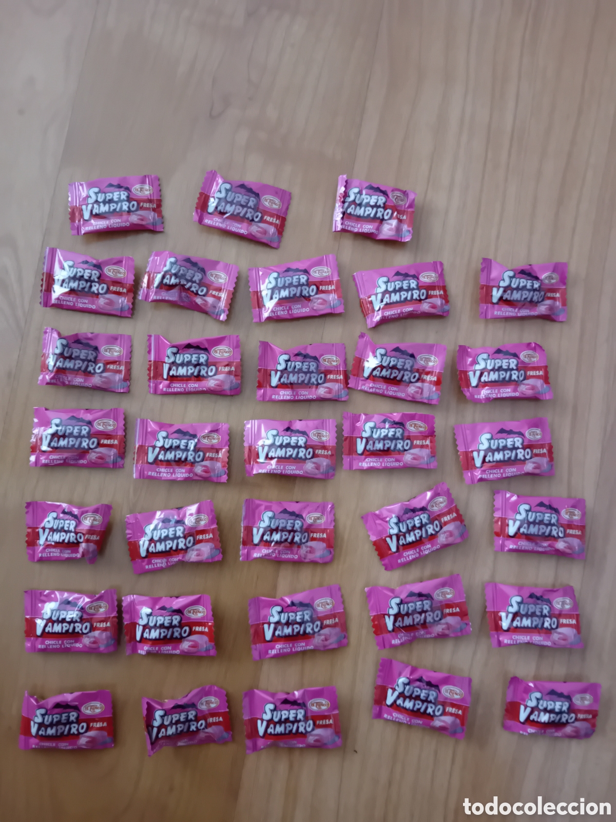 Collectionnisme: LOTE EXCEPCIONAL 33 CHICLE SUPER VAMPIRO. EL TURCO. SIN ABRIR. A&Ntilde;OS 90