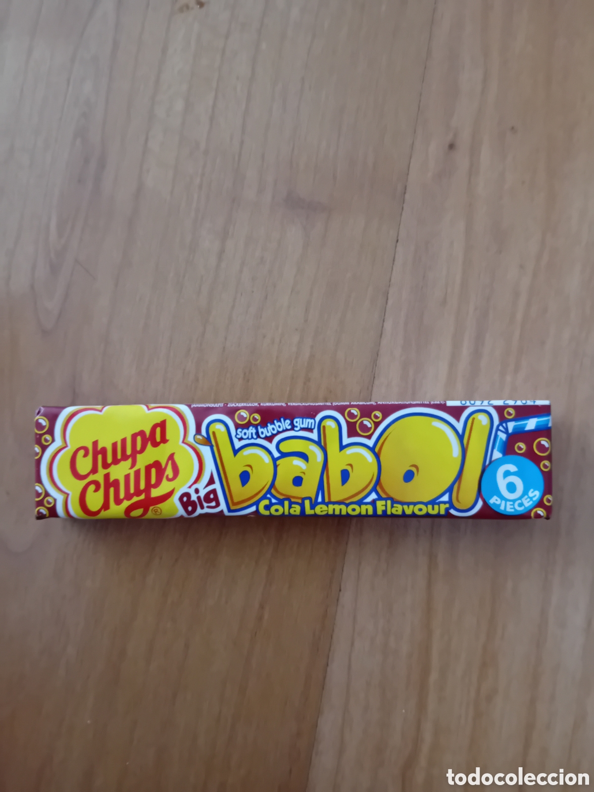 Collectionnisme: PAQUETE 6 CHICLE CHUPA CHUPS BABOL SABOR COLA LIMON. SIN ABRIR