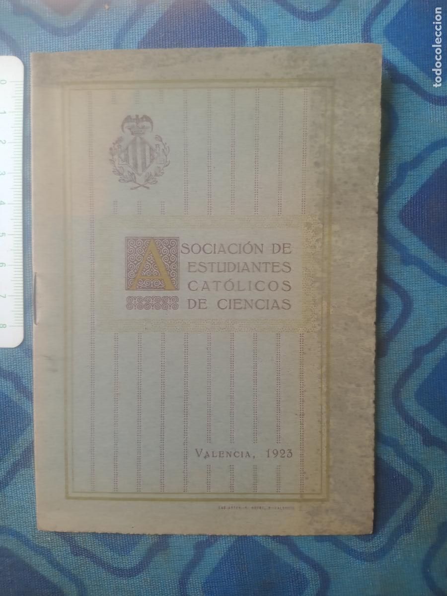Coleccionismo: Funci&oacute;n de teatro 1923. Funci&oacute;n de honor. Valencia, asociaci&oacute;n de estudiantes cat&oacute;licos de ciencias