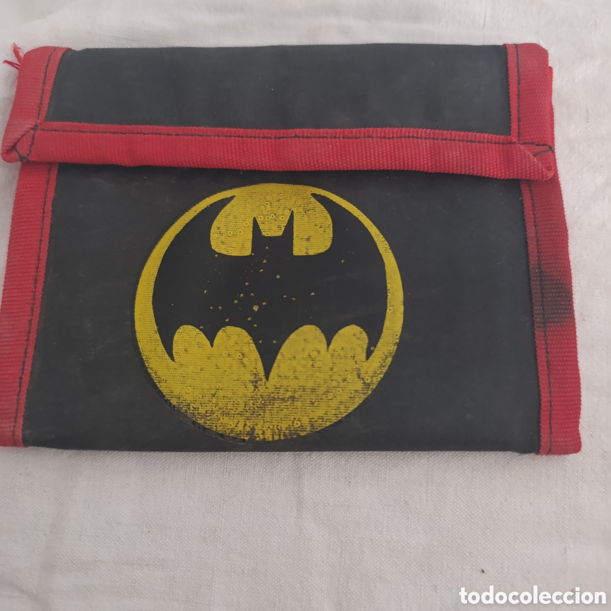 Coleccionismo: BATMAN,CARTERA VELCRO A&Ntilde;OS 80