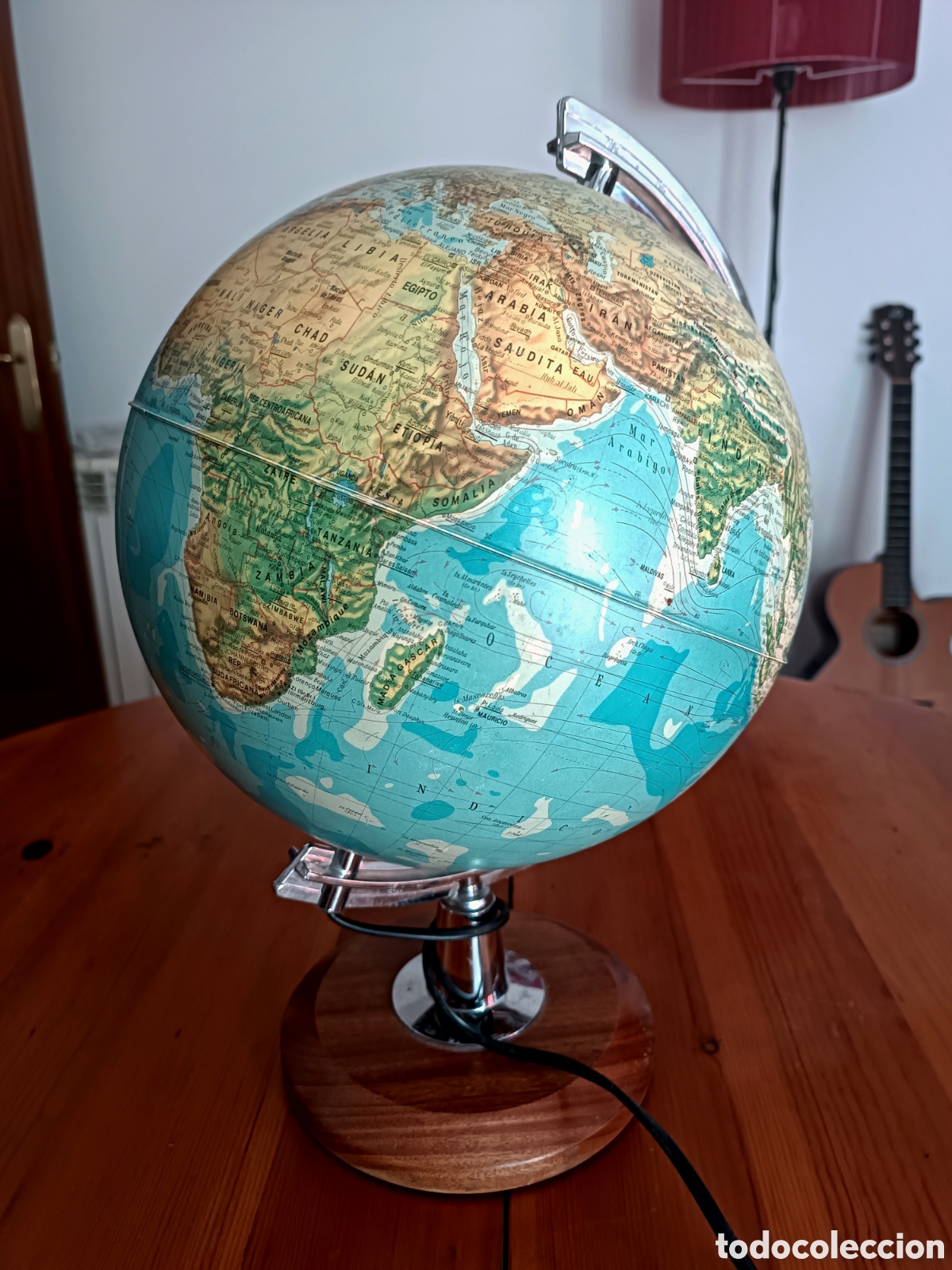 Coleccionismo: Globo terr&aacute;queo vintage - Foto 3