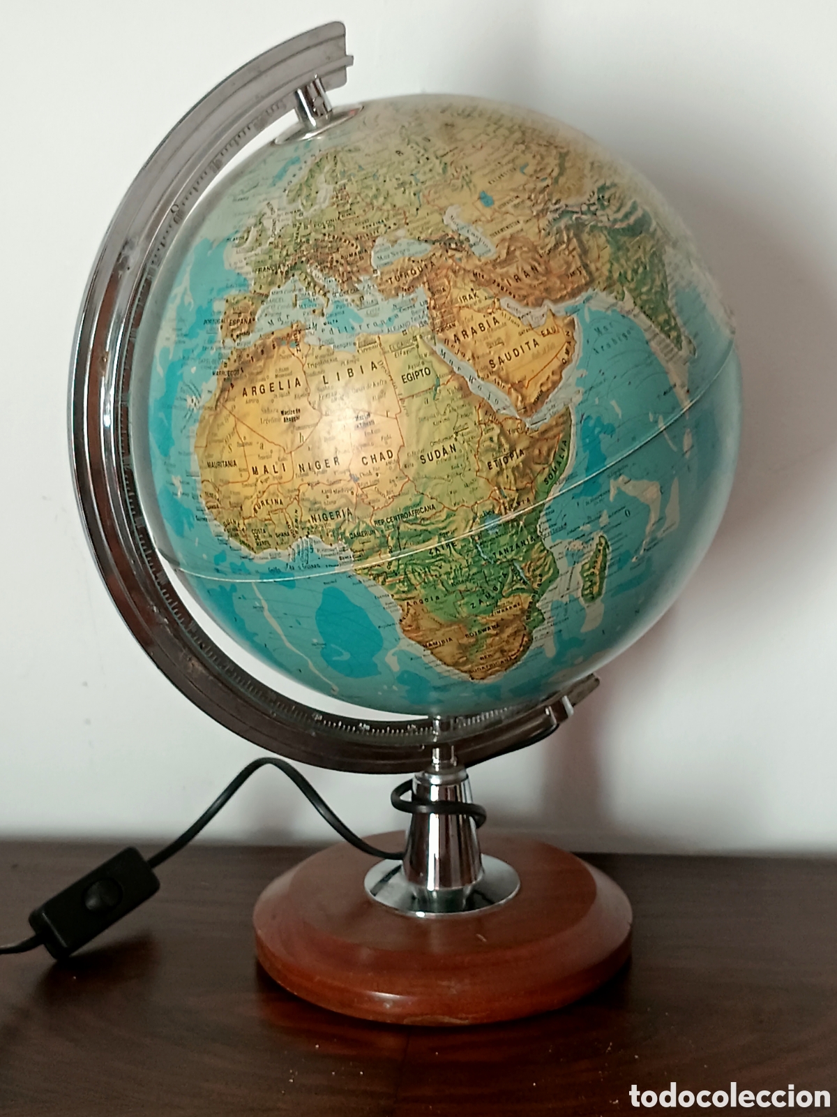 Coleccionismo: Globo terr&aacute;queo vintage - Foto 4