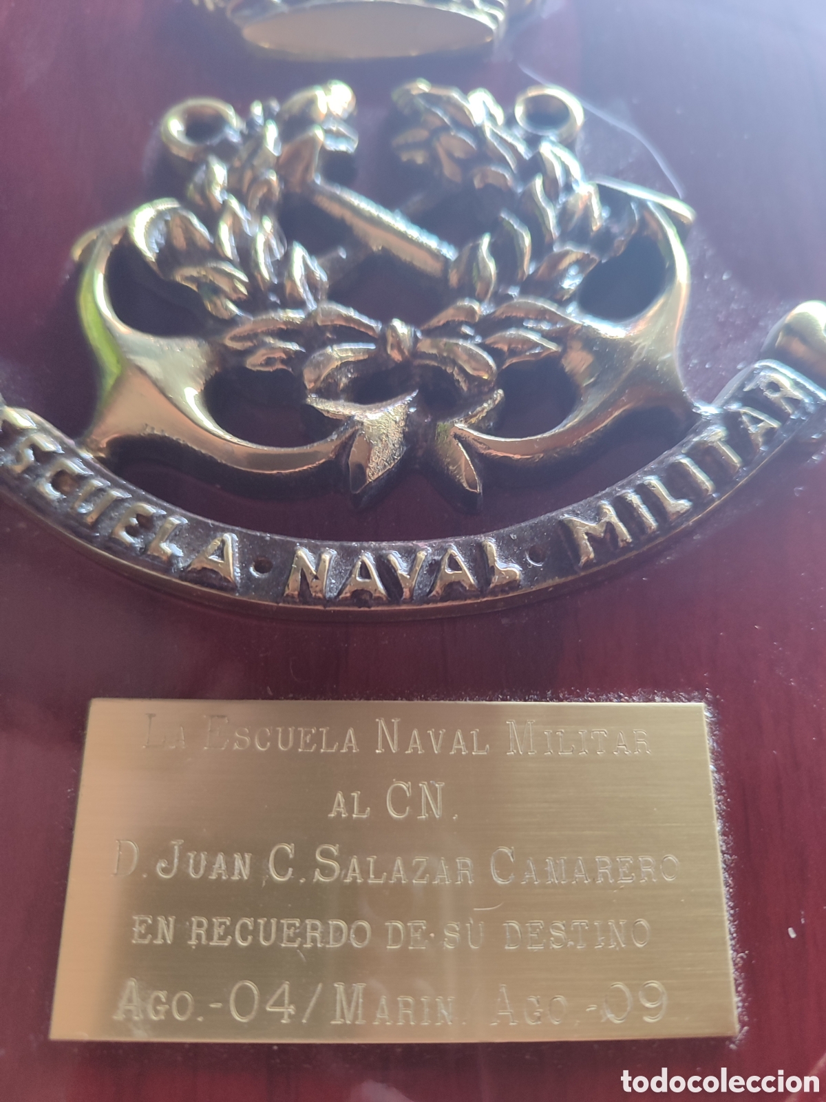 Coleccionismo: Metopa escuela naval militar - Foto 2