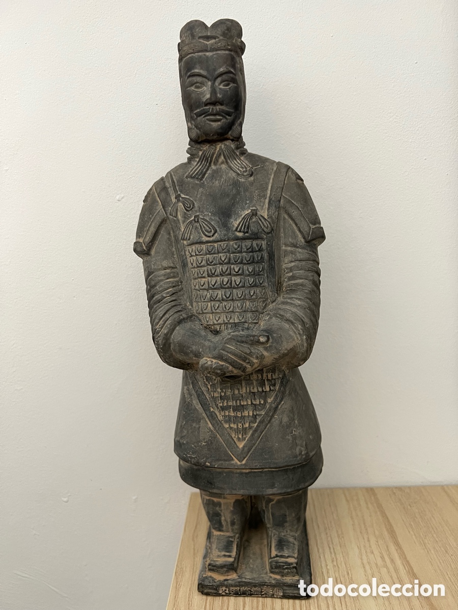 Sammeln: Figura Guerrero Terracota