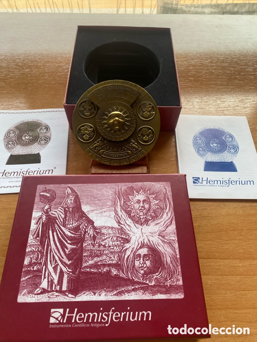 Coleccionismo: Calendario Perpetuo Hemisferium - Foto 3