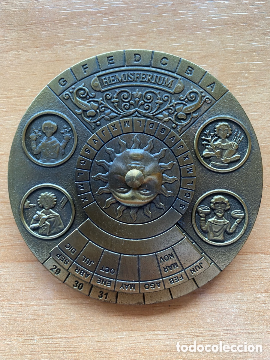 Coleccionismo: Calendario Perpetuo Hemisferium - Foto 6