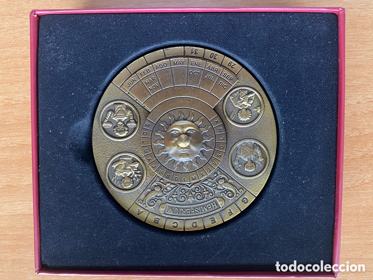 Coleccionismo: Calendario Perpetuo Hemisferium - Foto 11