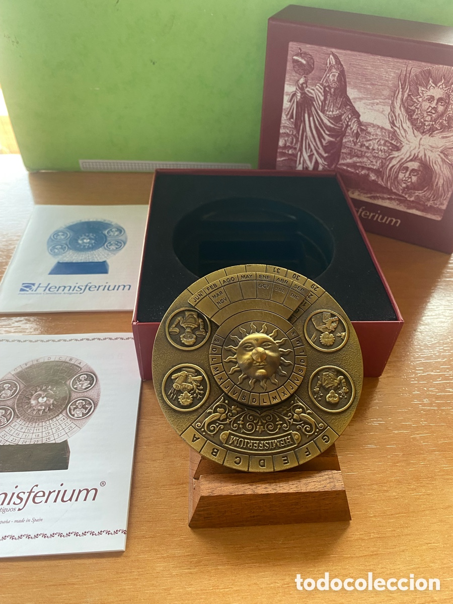 Coleccionismo: Calendario Perpetuo Hemisferium - Foto 1