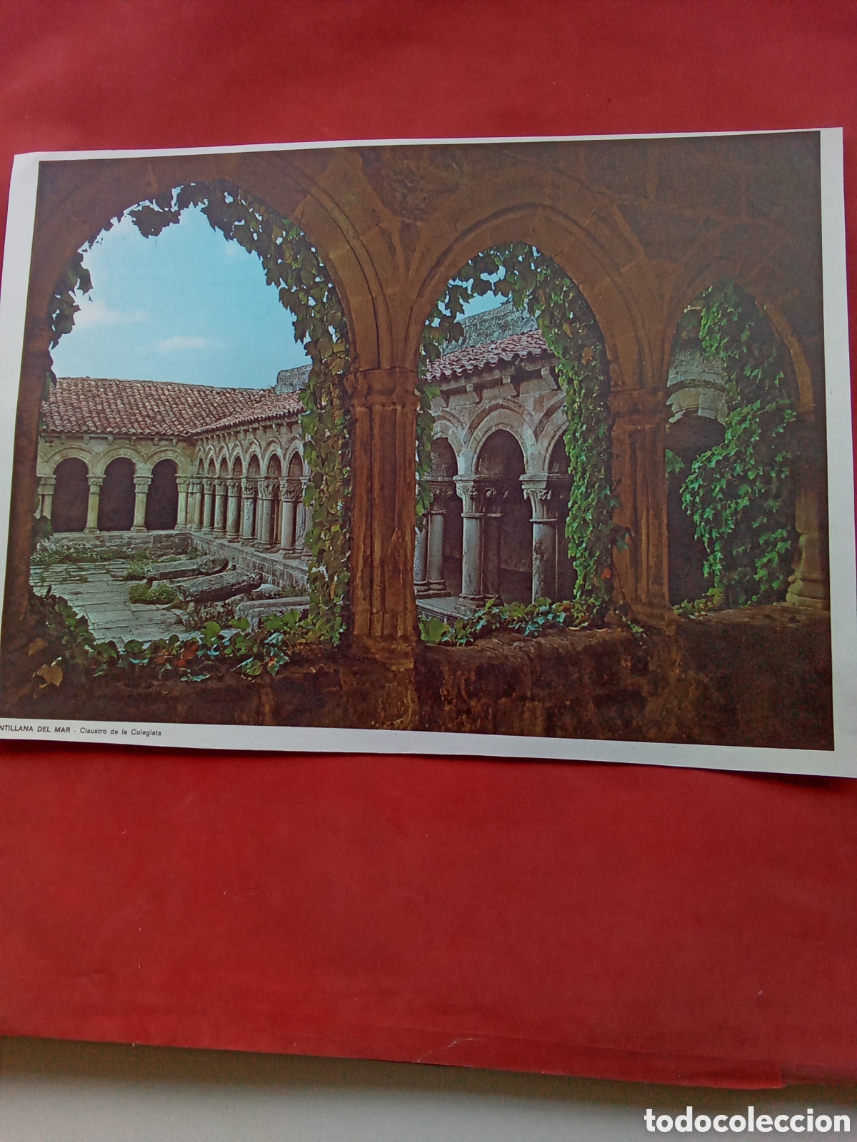 Coleccionismo: L&Aacute;MINAS PARA CUADROS . SANTILLANA DEL MAR - CLAUSTRO DE LA COLEGIATA