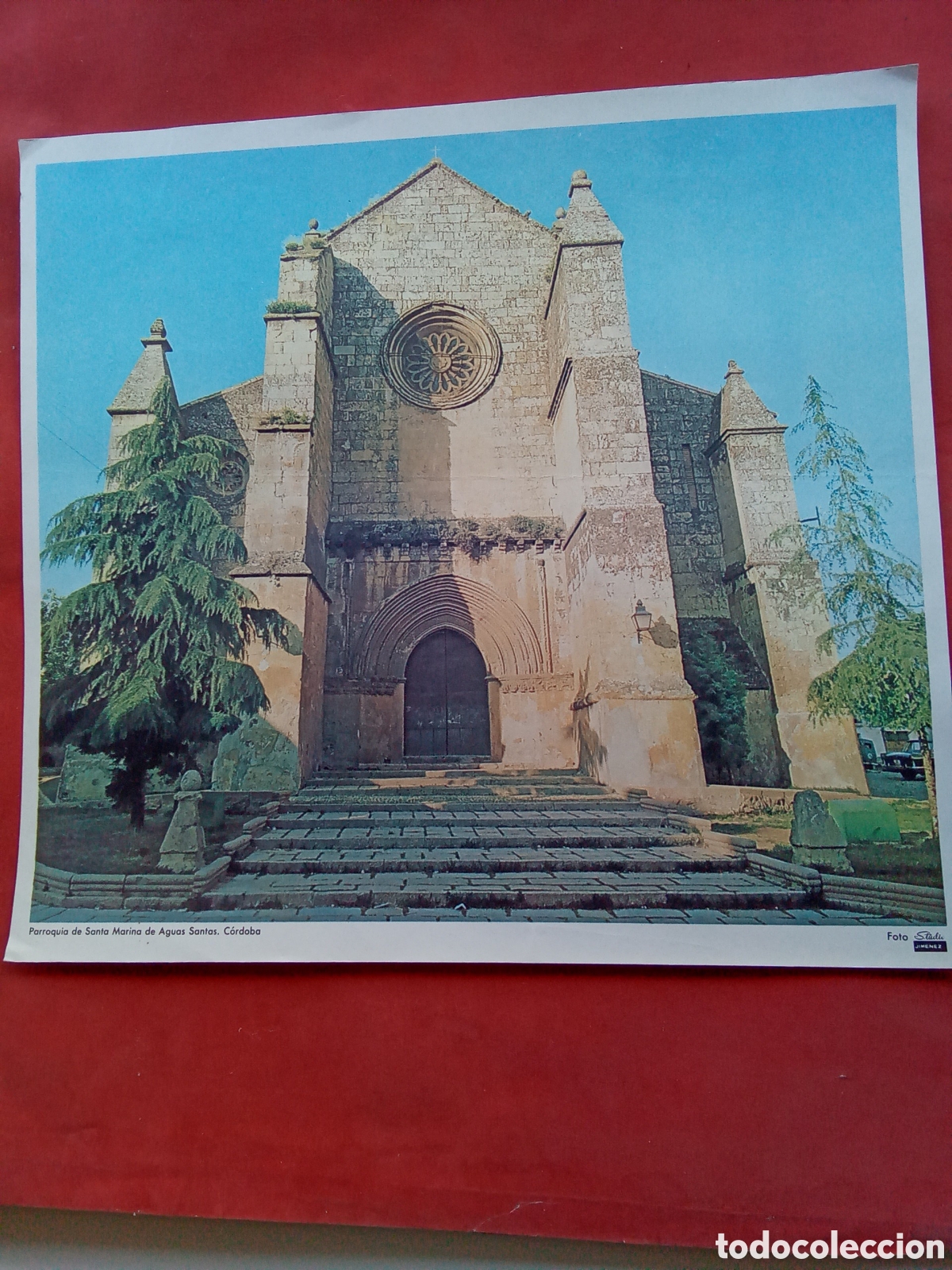 Coleccionismo: L&Aacute;MINAS PARA CUADROS. PARROQUIA DE SANTA MARIA DE AAGUAS SANTAS (C&Oacute;RDOBA ) .