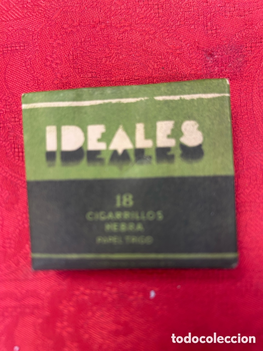 Coleccionismo: Ideales. Performa de tabaco y cartulina. - Foto 2