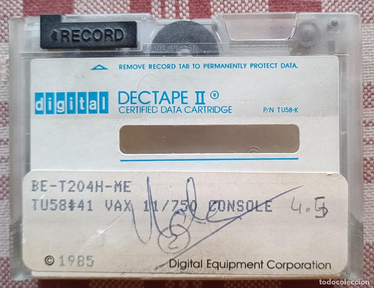 Coleccionismo: DECTAPE II - Vax 11 / 750 console - 1985 - Foto 1