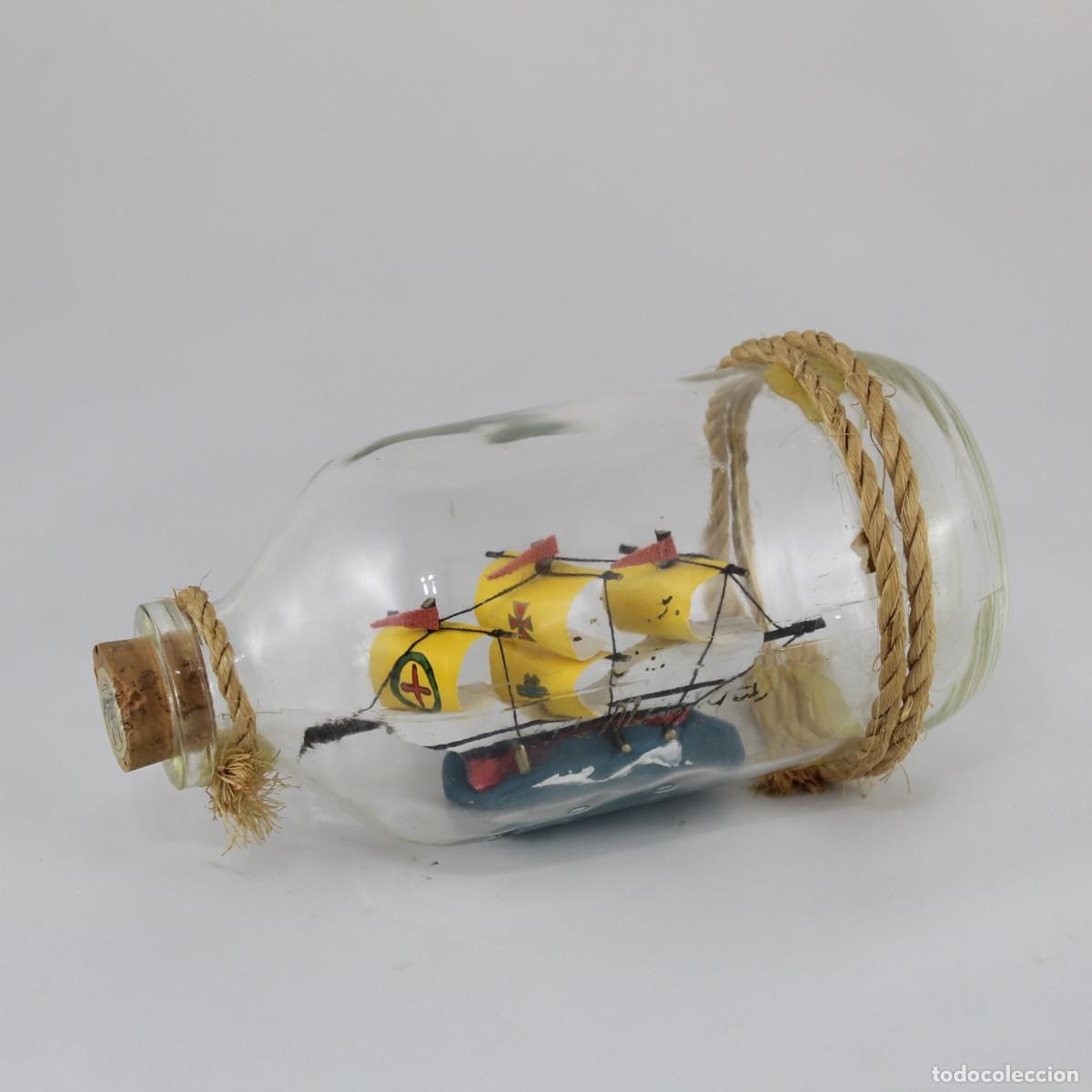 Coleccionismo: Barco en una Botella diorama - Foto 1