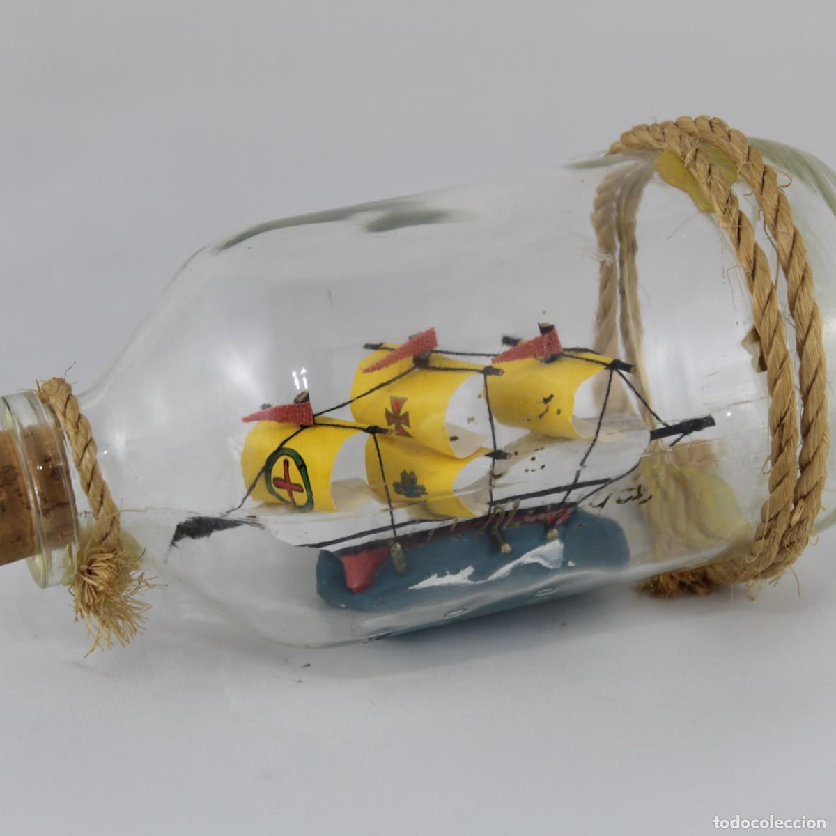 Coleccionismo: Barco en una Botella diorama - Foto 2