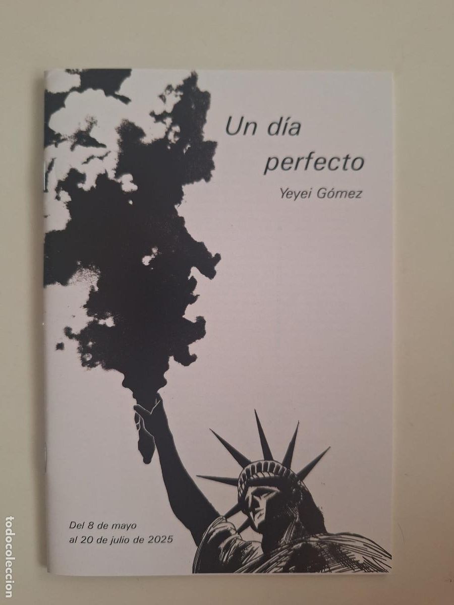 Coleccionismo: Folleto cat&aacute;logo exposici&oacute;n Un d&iacute;a perfecto Yeyei G&oacute;mez La f&aacute;brica del humor Universidad Alcal&aacute; 2025