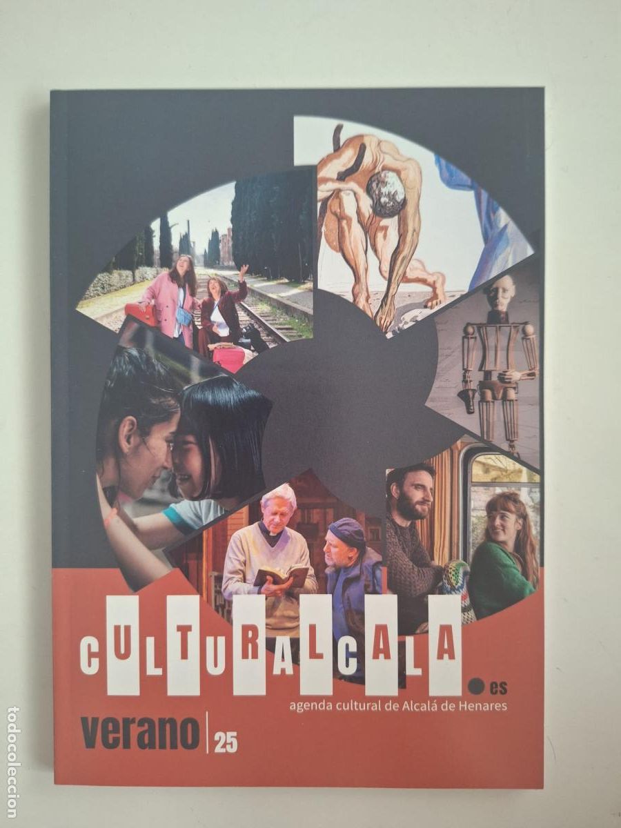 Coleccionismo: Folleto Programaci&oacute;n Cultural Ayuntamiento de Alcal&aacute; de Henares Verano 2025 Cultura M&uacute;sica Teatro