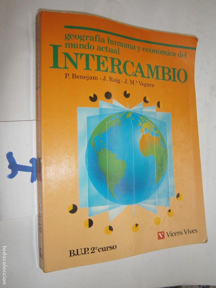 Coleccionismo: ANTIGUO LIBRO DE TEXTO - GEOGRAFIA HUMANA Y ECONOMICA DEL MUNDO ACTUAL