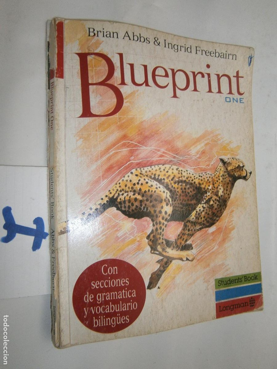 Coleccionismo: ANTIGUO LIBRO DE TEXTO - BLUEPRINT