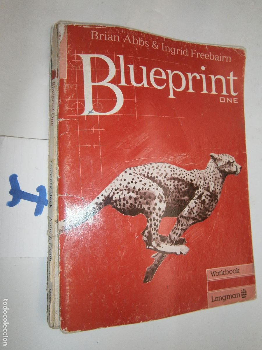 Coleccionismo: ANTIGUO LIBRO DE TEXTO - BLUEPRINT