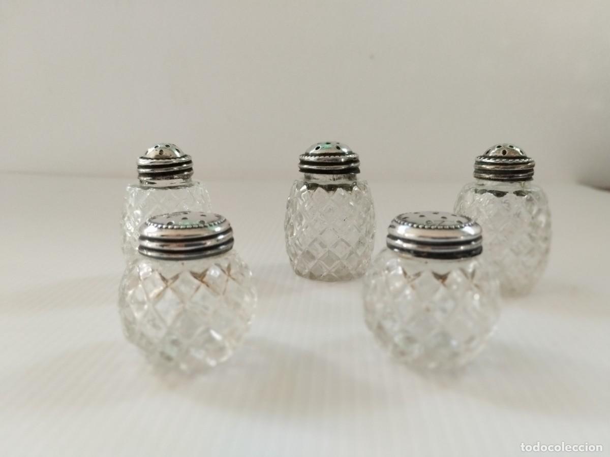 Coleccionismo: LOTE DE SALERITOS DE CRISTAL - Foto 1