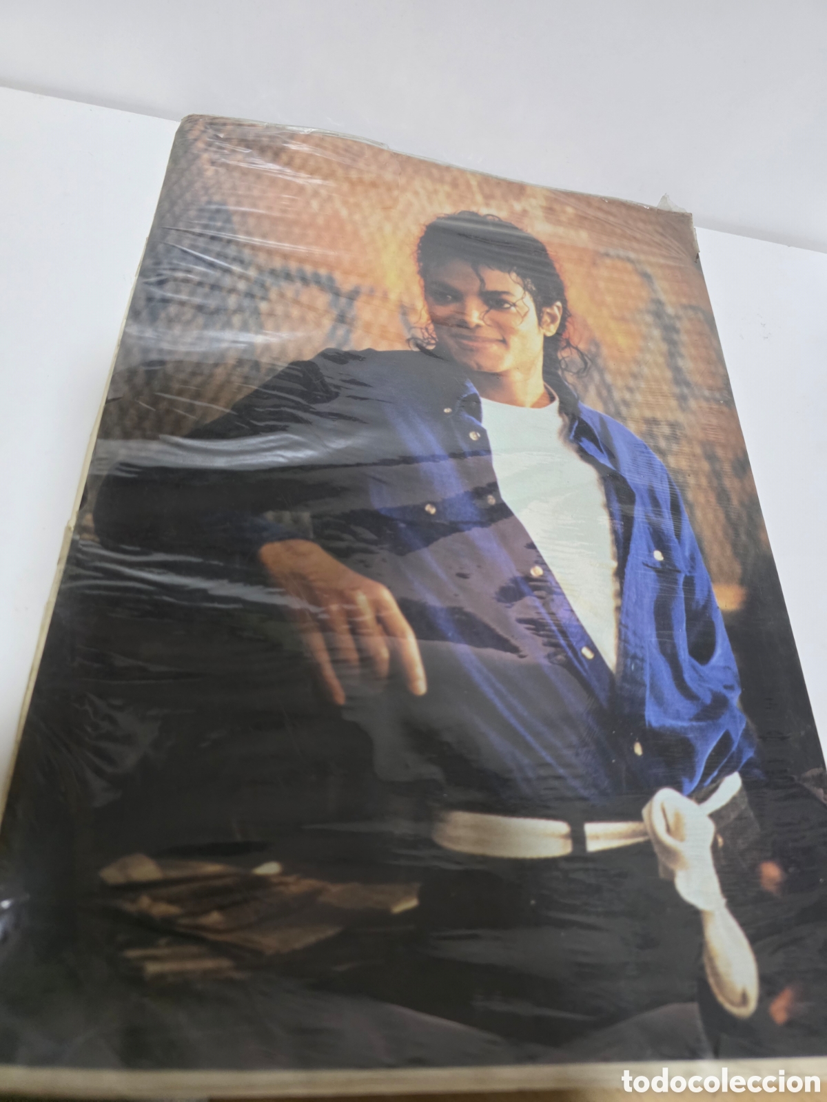 Coleccionismo: Posters Michael Jackson revista vips - Foto 2