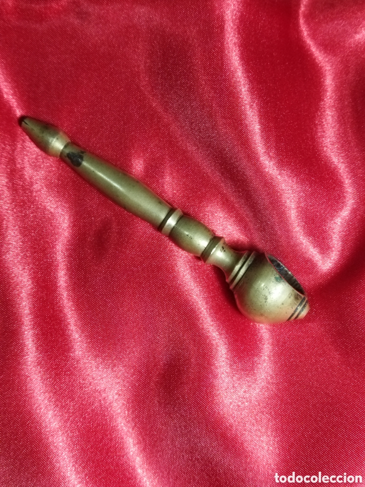 Coleccionismo: Pipa de bronce vintage - Foto 2