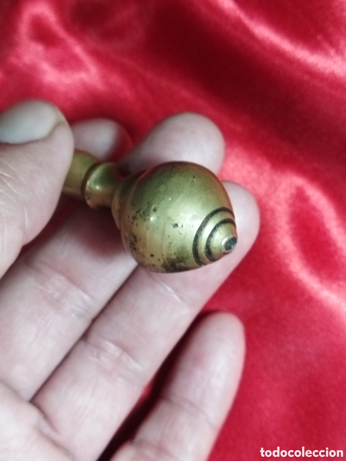 Coleccionismo: Pipa de bronce vintage - Foto 4