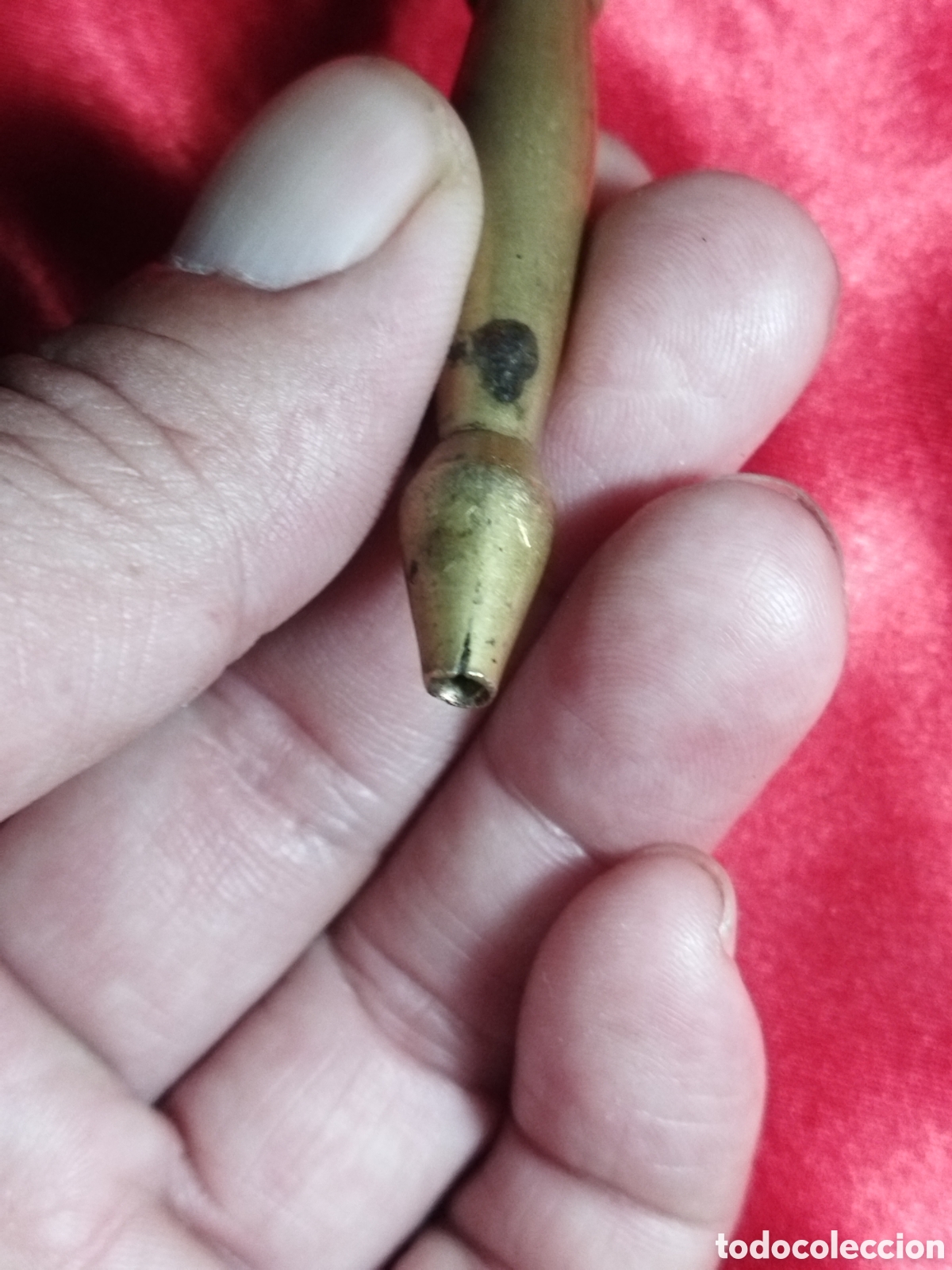 Coleccionismo: Pipa de bronce vintage - Foto 5