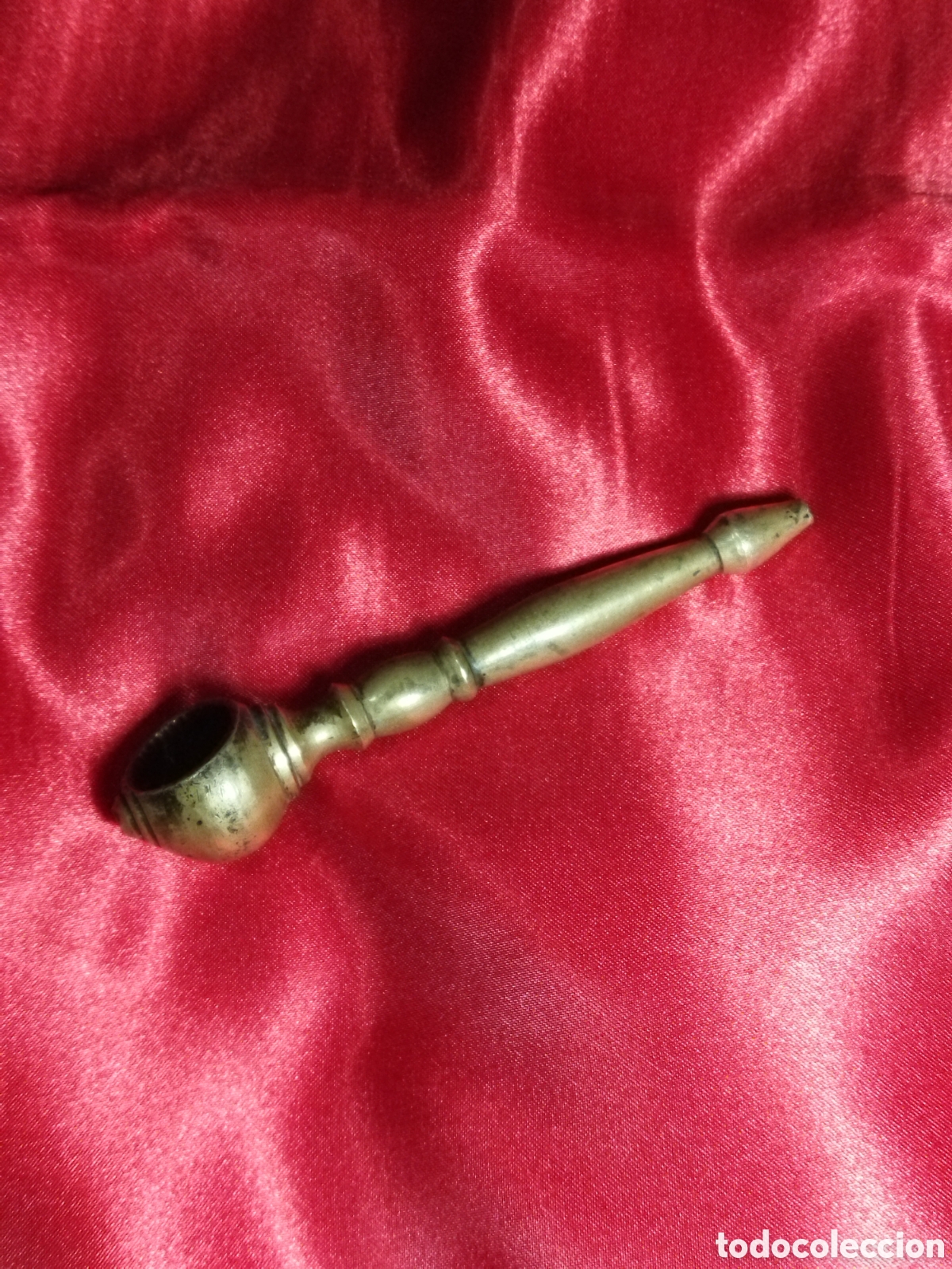 Coleccionismo: Pipa de bronce vintage - Foto 1