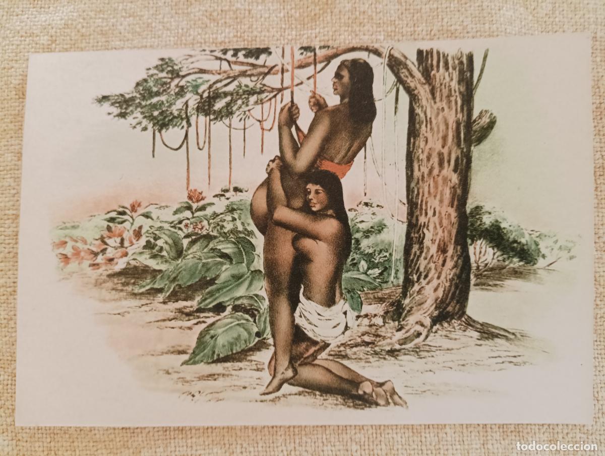 Collecting paper: Parto en los negros de la Melanesia. Laboratorio E. Boizot. Serie I - 1 (Farmacia)