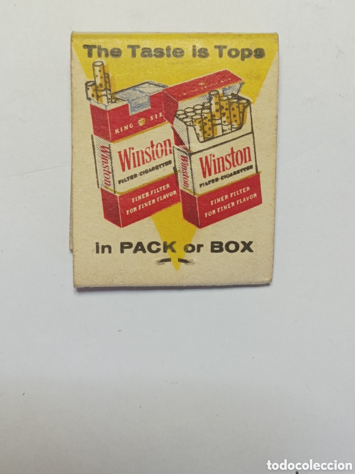 Collectionnisme: WINSTON. LIBRITO PUBLICIDAD TABACO ANTIGUA. LEER DESCRIPCI&Oacute;N.