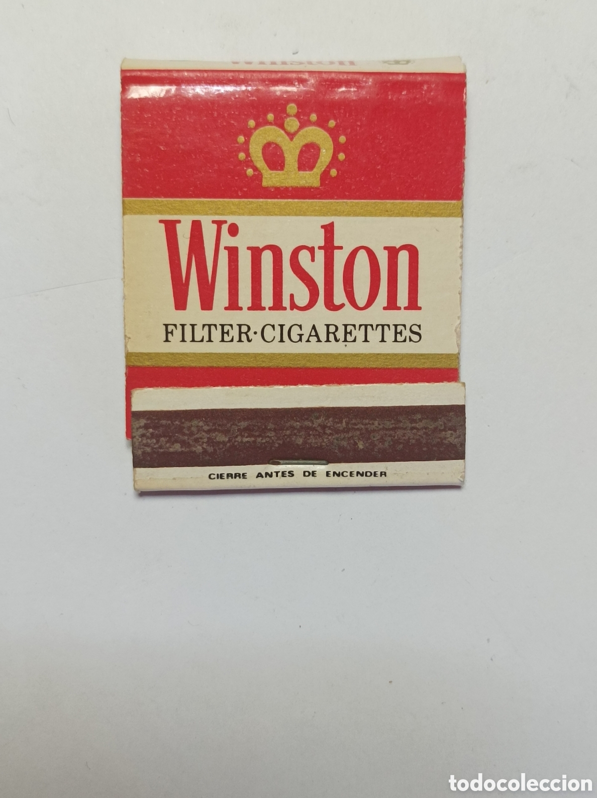 Collectionnisme: WINSTON. CATALAN. LIBRITO PUBLICIDAD TABACO ANTIGUA. LEER DESCRIPCI&Oacute;N.