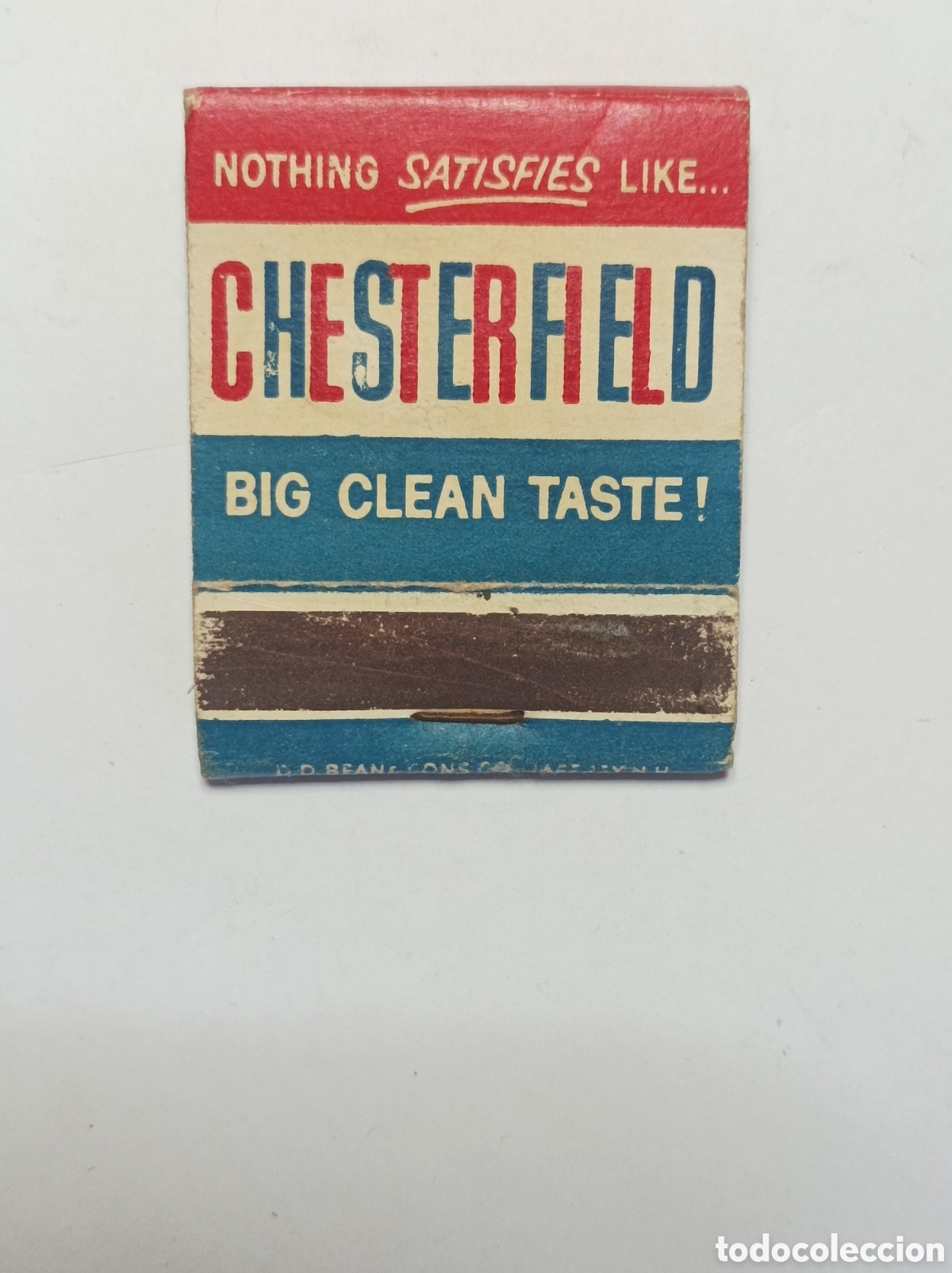 Collectionnisme: CHESTERFIELD. LIBRITO PUBLICIDAD TABACO ANTIGUA. LEER DESCRIPCI&Oacute;N.